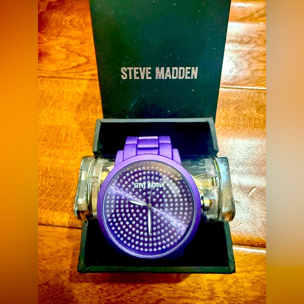 Steve Madden Purple Watch